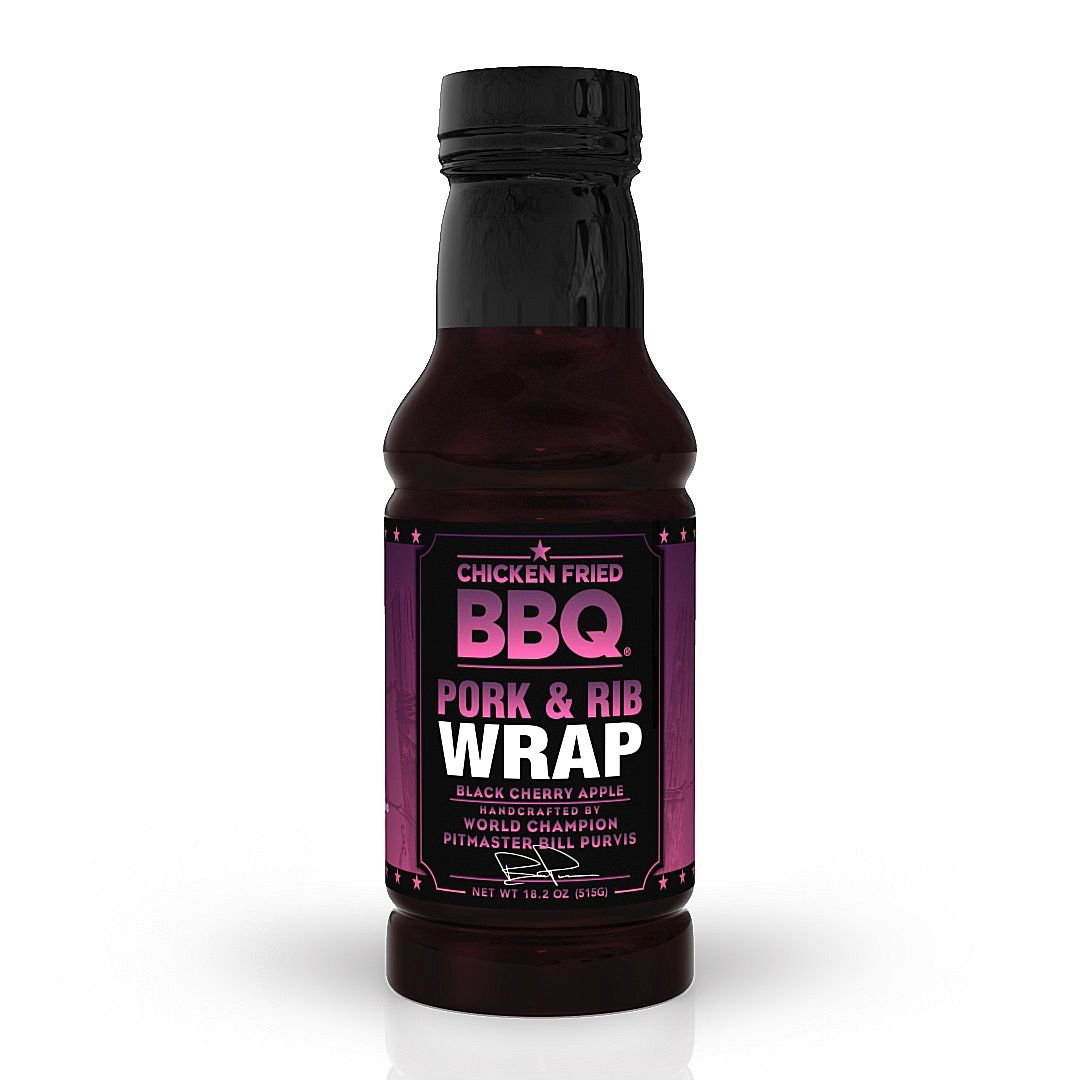 Chicken Fried BBQ Black Cherry Apple Pork & Rib Wrap