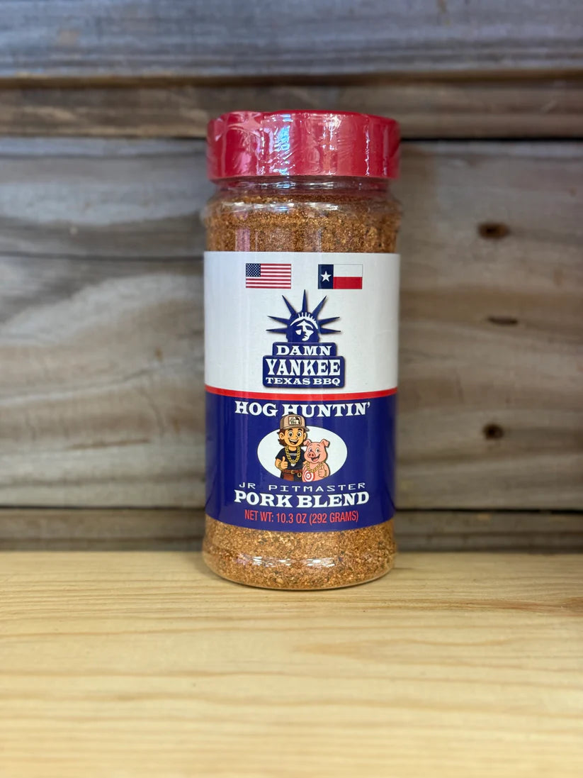 Damn Yankee Texas BBQ | Hog Huntin’ Pork Blend JR. Pitmaster Edition