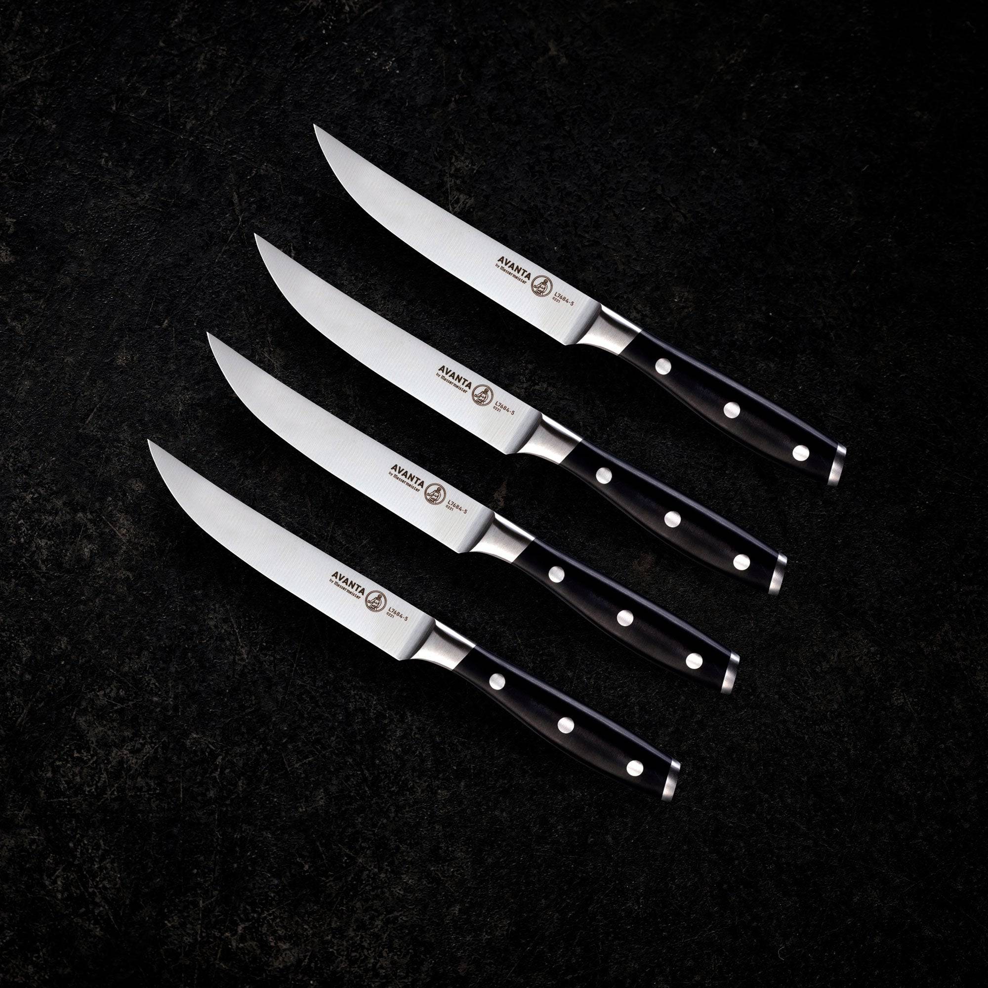 Messermeister | 4 Piece Steak Knife Set - AVANTA