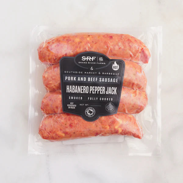 SRF | Smoked Habanero Pepper Jack Hot Sausage