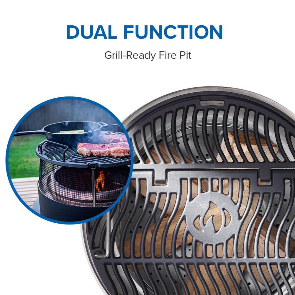 Napoleon® | Timberwolf® Smokeless Fire Pit