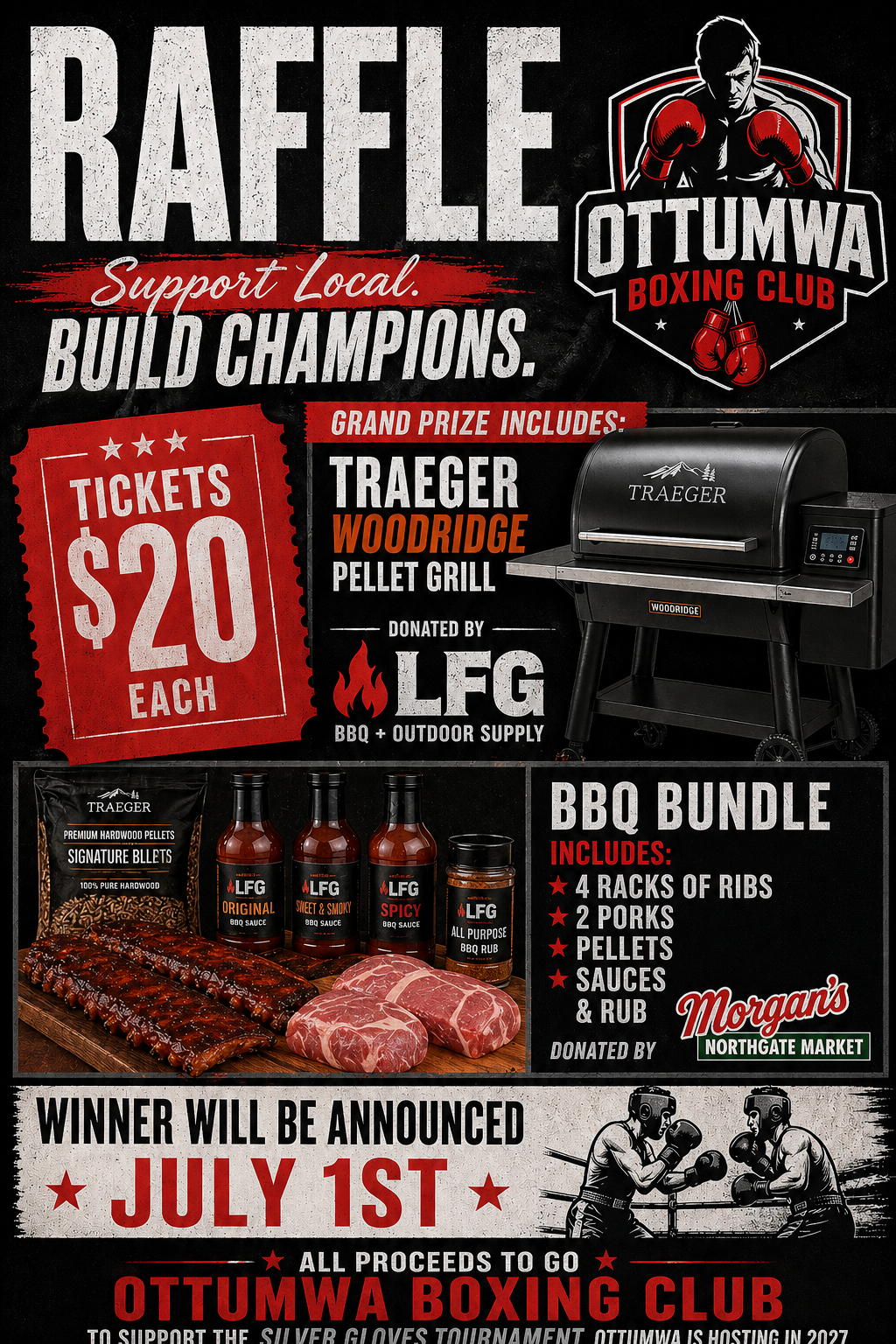 Ottumwa Boxing Club Fundraiser Raffle