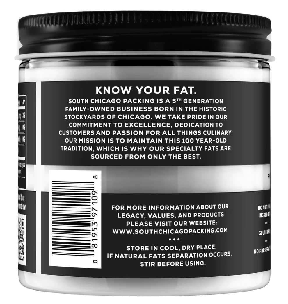 South Chicago Packing | Wagyu Beef Tallow Glass Jar