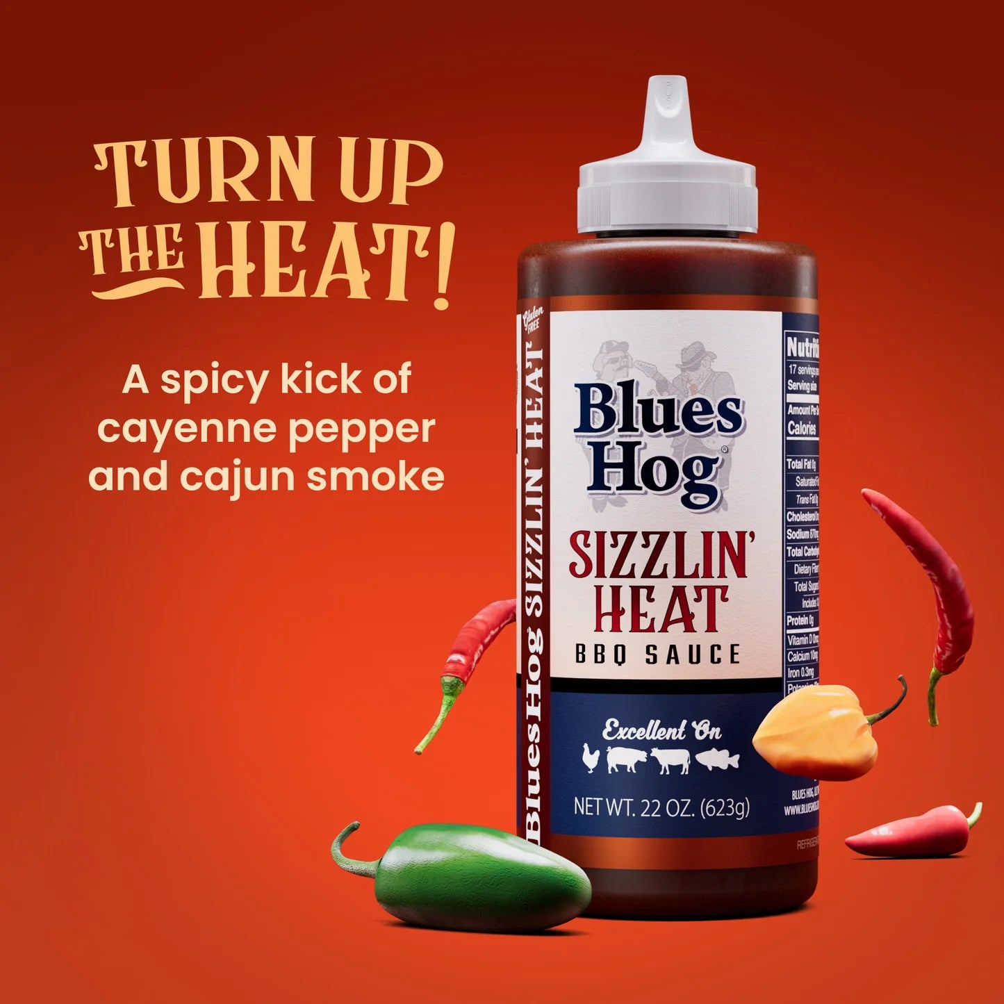 Blues Hog | Sizzlin' Heat BBQ Sauce