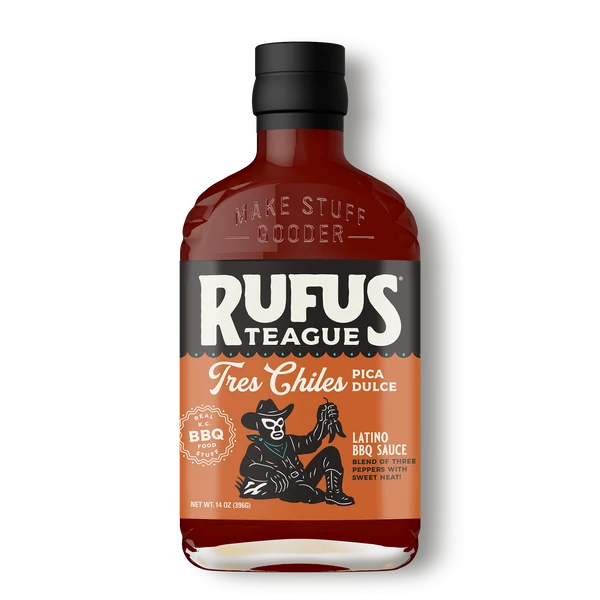 Rufus Teague | TRES CHILES PICA DULCE BBQ SAUCE