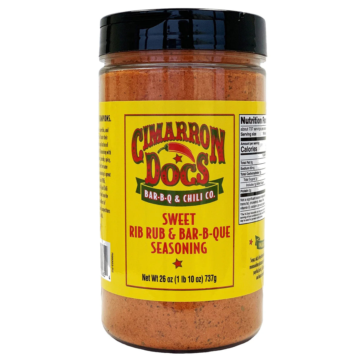 CIMARRON DOCS | SWEET RIB RUB & BBQ SEASONING | LFB BBQ + Outdoor Supply